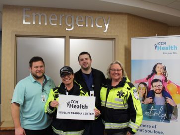 Article image: CCM Health Level IV Trauma Team