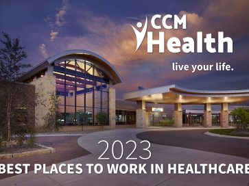Article image: CCM Health recognized as one of the Best Places to Work in Healthcare