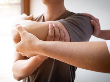 Article image: CCM Health Physical Therapy - Patient receiving treatment.