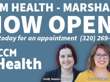 Article image: CCM Health Announces New Clinic Opening in Marshall, Minnesota