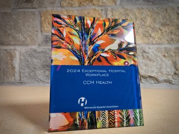 Article image: CCM Health Recognized by Minnesota Hospital Association as an Exceptional Minnesota Hospital Workplace