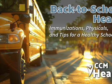 Article image:  Back-to-School Health: Immunizations, Physicals, and Tips for a Healthy School Year