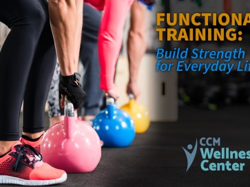 Article image:  Group of people lifting kettlebell weights - CCM Wellness Center Functional Training